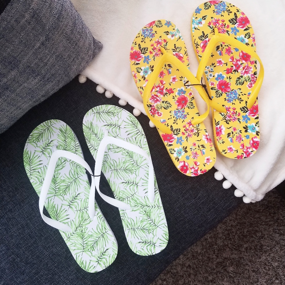 2 New Flip Flops for $7!